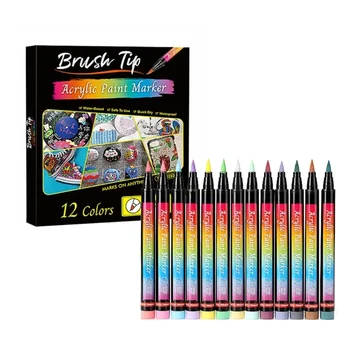 12 цвята, Миещи маркери за colorization домашни любимци, дръжки за кучета, котки, художествени писалки, Комплект четки за грижа за коте, зоотовары