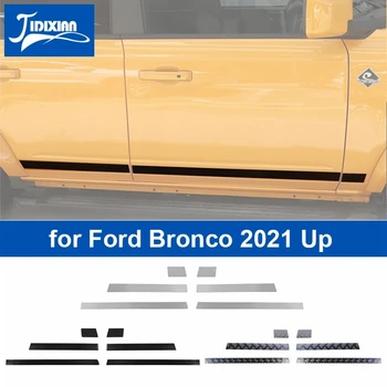 JIDIXIAN Защитно Декоративна Тампон на Космическия Вратата на Купето на Автомобила Ford Bronco 2021 2022 2023 2024 Up Аксесоари За Външността на Автомобила