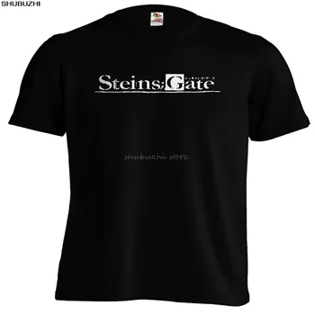 Steins Gate Future the Gadget Science Laboratory Аниме Тениска Rintarou Okabe Нови Тениски Забавни Върхове Tee New Смешни Върховете sbz4529