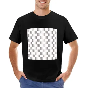 Безпроблемна тениска с геометричен модел и фон, графична тениска, къса тениска за момчета, мъжки графични тениски голям и висок растеж
