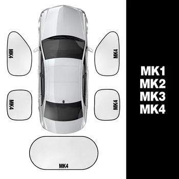 За Ford Focus MK2 MK3 MK4 MK1 2 3 4 1 5ШТ Странично Стъкло на Колата С Пълно Покритие Слънчеви Очила Прахоустойчив Анти-UV Протектор Автоаксесоари