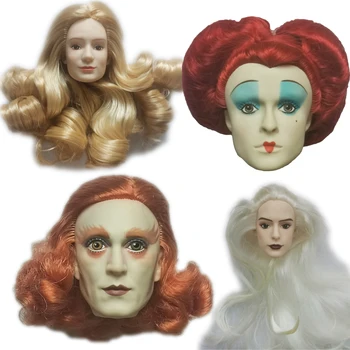 Лимитированная колекция куклено принцеси Реколта Оригиналната БелоКрасная стоп-моушън главата на кралицата за аксесоари за фигурки на момичета с размер 30 см 1/6 част
