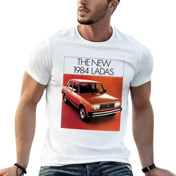Нова тениска LADA RIVA, дрехи от аниме, тениска, ново издание, мъжки t-shirt