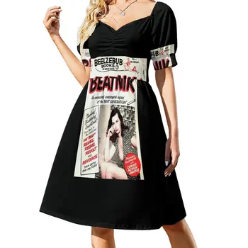 Нова чудесна реколта корица на списание BEATNIK! Без ръкави рокля, вечерна рокля, сватбени рокли за жени, рокли за гала-концерта