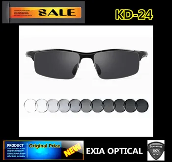 Оптични очила RX Spectacle с лещи 1,56 фотохромной сиво-кафяви лещи HMC Transition Серия EXIA OPTICAL KD-24