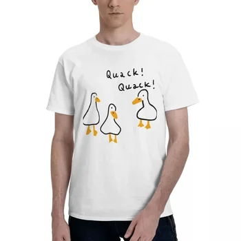 Оригинални тениски Duck Quack Шарлатанин Персонализирайте мъжка тениска, забавни върхове, Размер S-6XL