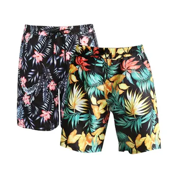 Плажни панталони Мъжки за почивка на плажа, бързо съхнещи Спортни, ежедневни панталони, пет свободни панталони голям размер
