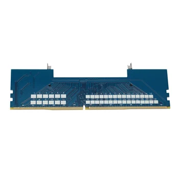 Професионален Лаптоп DDR4 SO-DIMM За Настолен компютър DIMM Memory RAM Adapter Connector Адаптер За Преобразуване на Карти с Памет Настолни КОМПЮТРИ