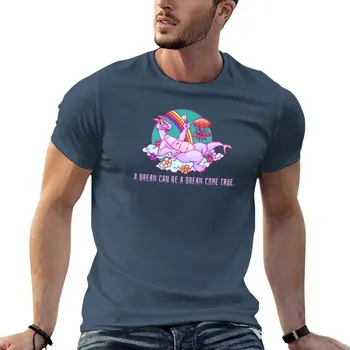 Тениска Dreamy Dragon, летен топ, тениска, къси тениски, графични тениски, възвишена тениска, тениска с къс ръкав, мъжки t-shirt