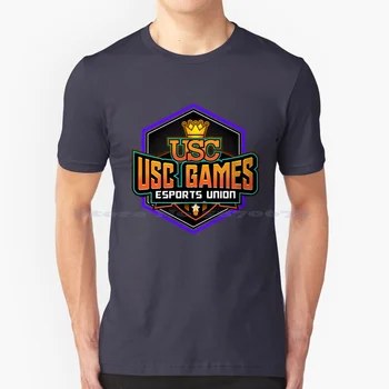 Тениска Usc Games от 100% памук, забавна, готина, свежа, детски, съвременни, Прекрасни, красиви идеи, които говорят За дълбока мотивация, спортни заглавия