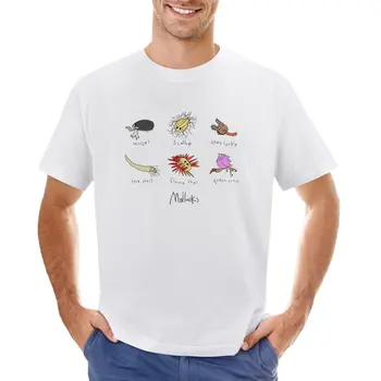 Тениска с миди, обикновен бял дрехи за момчета, забавни дрехи kawaii, мъжки спортни ризи