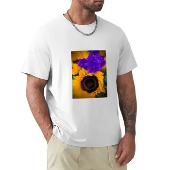 Тениска с подсолнухом за момче Козметична дрехи по поръчка създайте своя собствена тениска за мъже